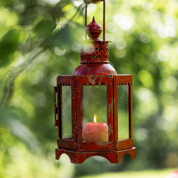 Kadai Mogul Lantern Red - image 1