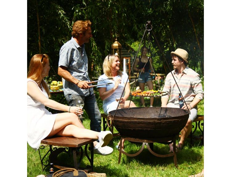 Kadai Swing Grill for 60cm Firebowl - image 3