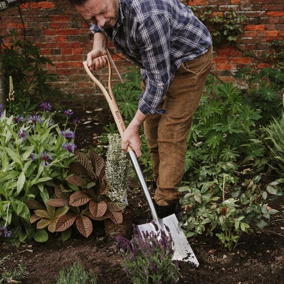 Kent and Stowe Stainless Steel Digging Spade - image 1