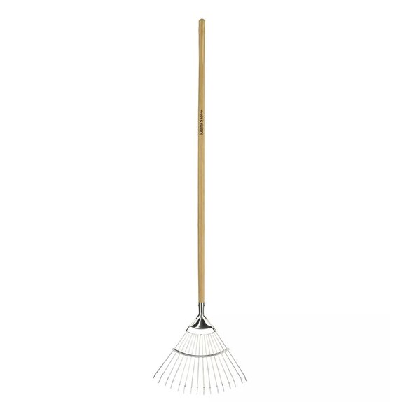 Kent and Stowe Stainless Steel Lawn / Leaf Rake