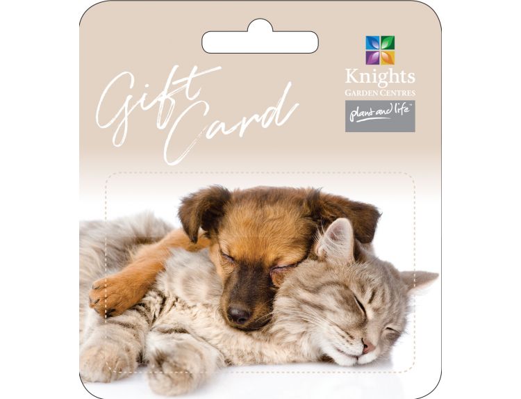 Knights Gift Card Dog and Cat £100