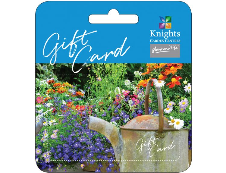 Knights Gift Card Watering Can £10