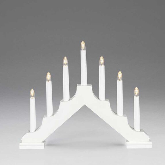 Konstsmide Window Arch Battery Operated White