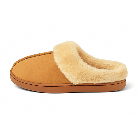 Ladies Amina Slippers Chestnut 6