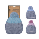 Ladies Waterproof Bobble Hat