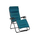 Lafuma Padded Reclining Chair Futura Air Comfort Coral Blue