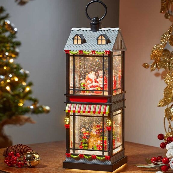 Lantern Santa's Home 