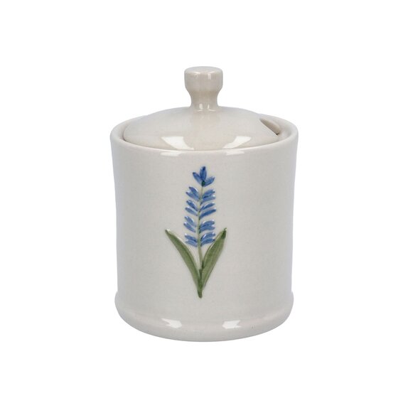 Lavender Ceramic Mini Honey Pot