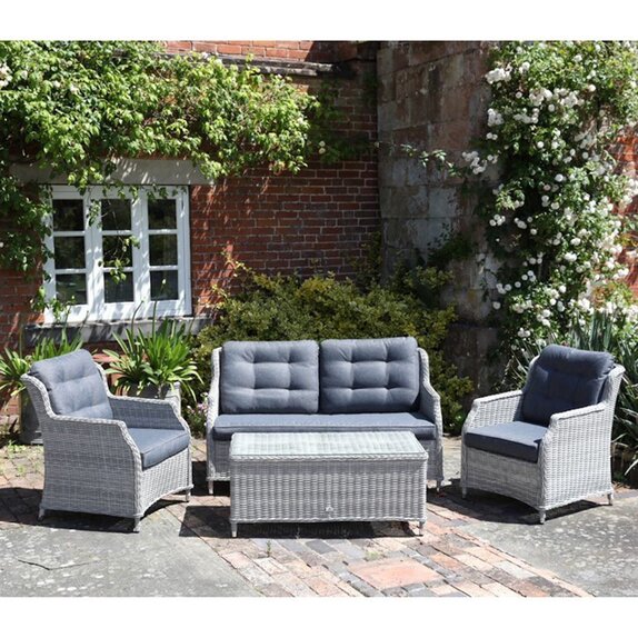 Lazia Deluxe Lounge Set with 108x58cm Coffee Table