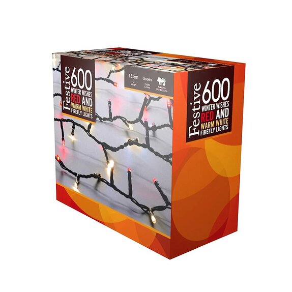 LED 600 Firefly Lights Winter Wishes