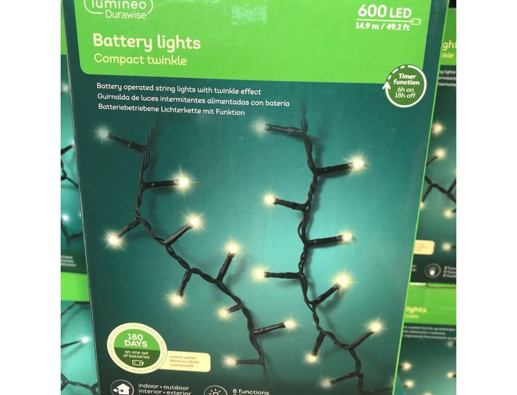 LED Lights Durawise Battery Compact 600 Warm White