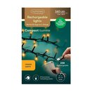 LED Rechargeable Compact Classic warm white lights 4m - image 2