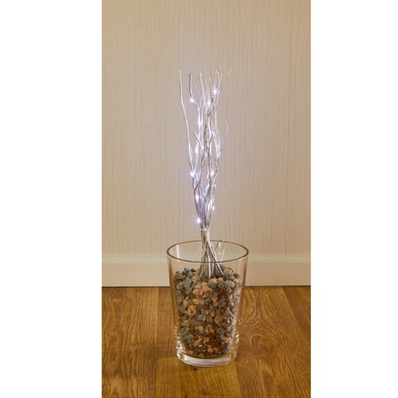 LED Twigs Silver 40cm - image 1