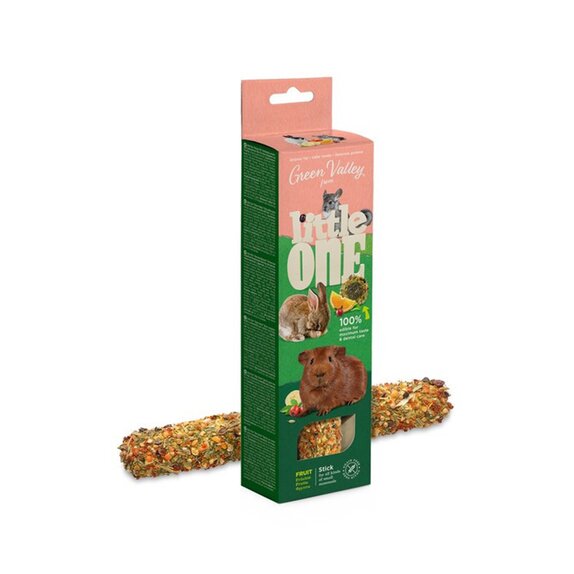 Little One Grainfree Stick for Pet Animals with Fruits 180g