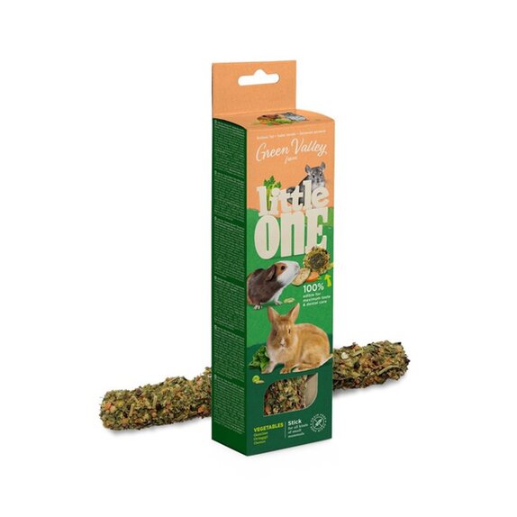 Little One Grainfree Stick for Pet Animals with Vegetables 160g