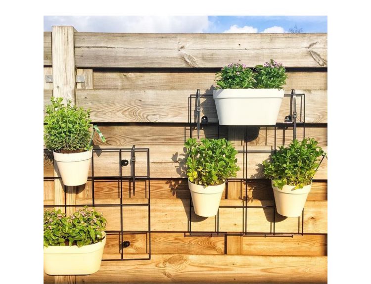 Loft Urban Green Wall Rack Living Black - image 1