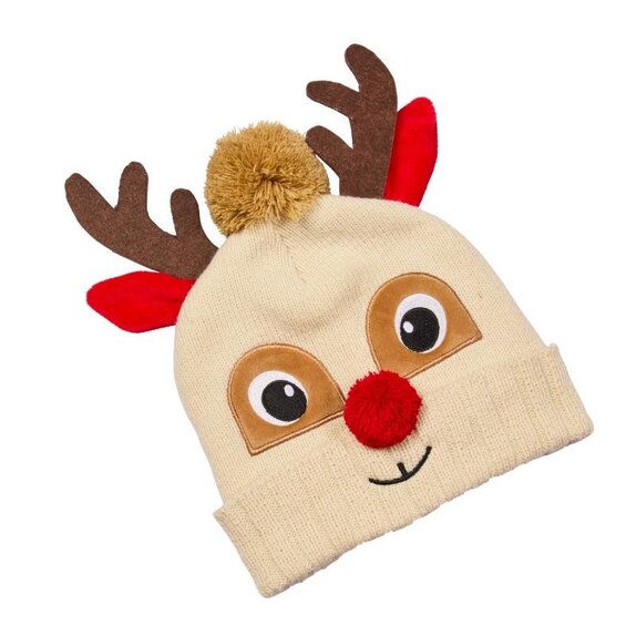 Luxury Beanie - Reindeer