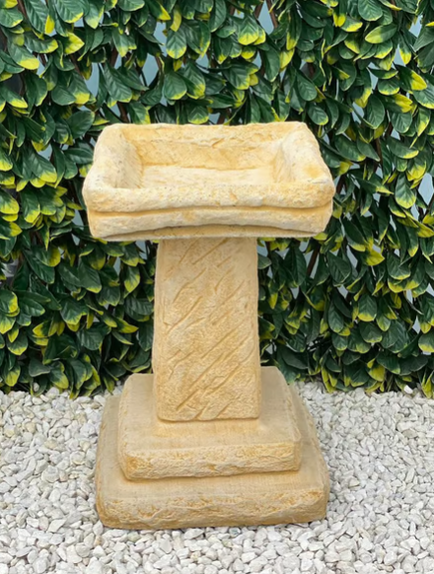 Melmar Stone Egton Bird Bath - Sandstone