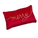Merry Velvet Cushion - Red - image 2