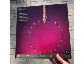 Micro LED Metal Frame Circle with rope