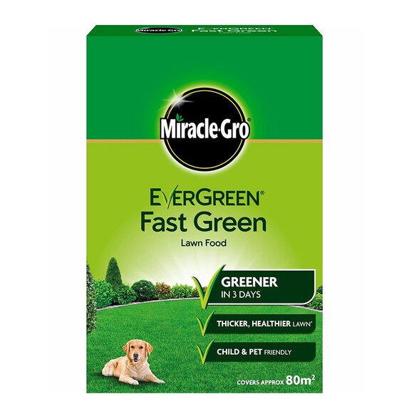 Miracle-Gro Evergreen Fast Green Lawn Feed 80sqm - image 1