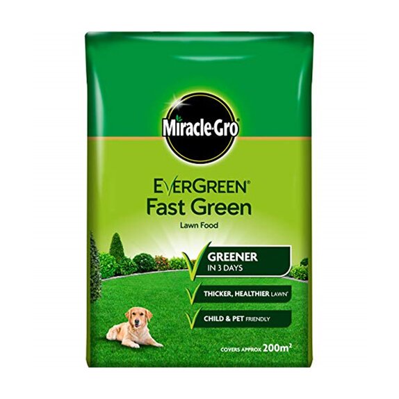 Miracle-Gro Evergreen Fast Green Lawn Feed 200sqm