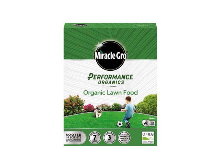 Miracle-Gro Performance Organics Lawn Food New 100 m2 - image 1