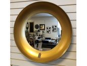 Mirror Devant Gold Rimmed Small - image 2