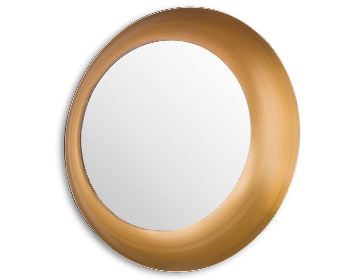 Mirror Devant Gold Rimmed Small - image 1