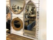 Mirror St Johns Gothic Wooden Garden Mirror - image 2