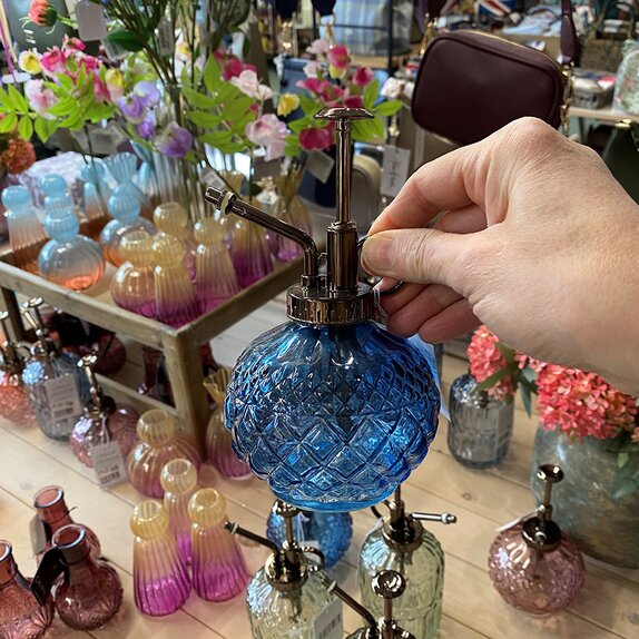 Mister Navy Crystal Cut Glass Ball