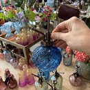 Mister Navy Crystal Cut Glass Ball