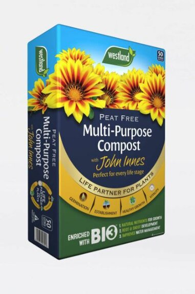 Multi Purpose Peat Free Compost with John Innes 50L