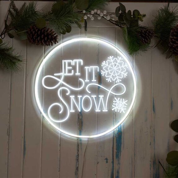 NeonEsque Let It Snow