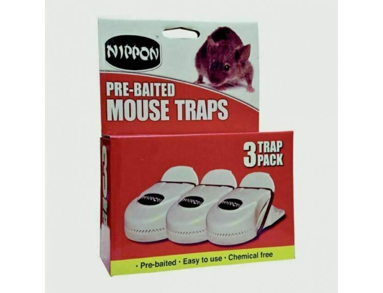 Nippon Pre-Baited Mouse Traps