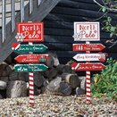 North Pole! Santa's Sign (Mixed case) - image 1