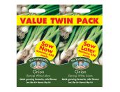 Onion Seeds (Spring) White Lisbon Bumper Pack - image 1