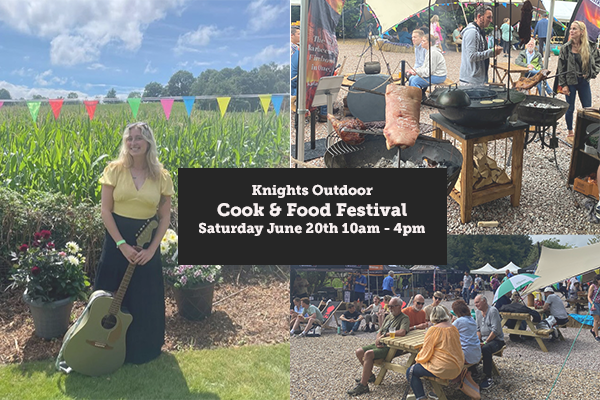 Outdoor Cook & Food Festival at Nags Hall Godstone on Saturday, June 20th 10am - 4pm