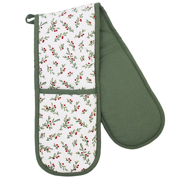 Oven Gloves Holly Berry 
