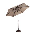 Parasol Riviera 2.5m Deluxe Crank & Tilt, Grey - image 3