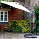 Parasol Riviera 3.0m Free Arm Almond