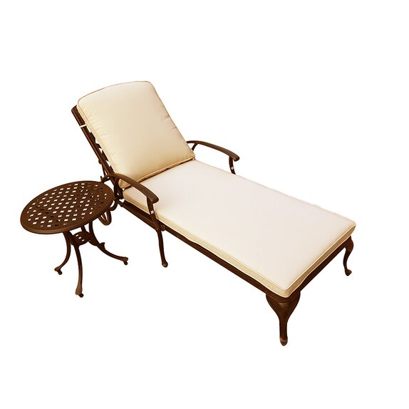 Pescara Lounger with Side Table