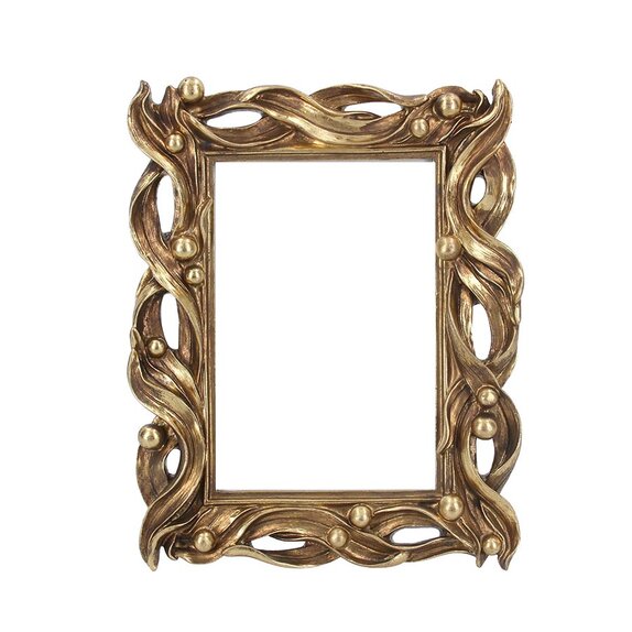 Picture Frame Gold Wave 7" x 5"