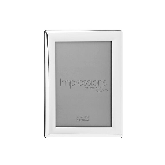 Picture Frame Impressions Silverplated Curved Edge 4" x 6" - image 2