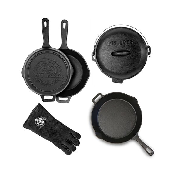 Pit Boss 6 Piece Cast Iron Starter Kit