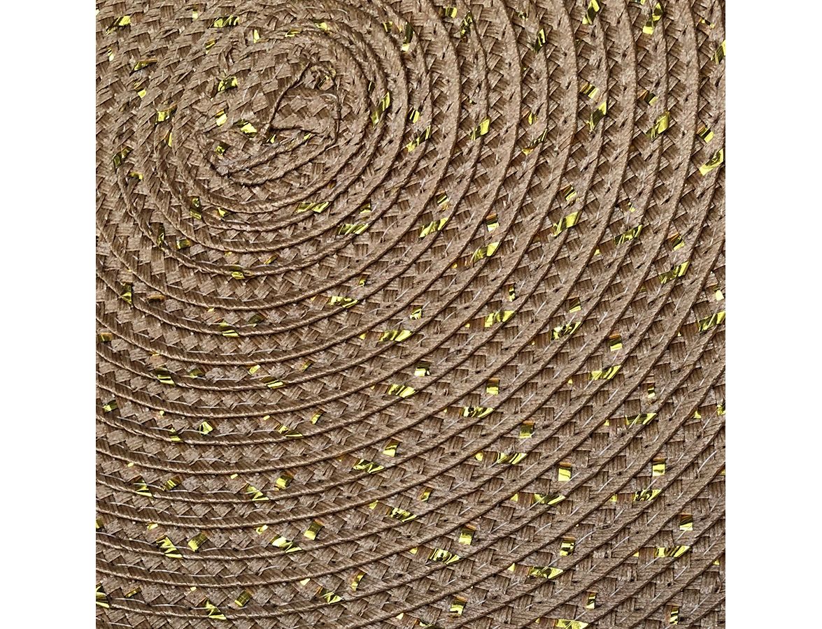 Placemat Yarn Metallic Gold Knights Garden Centres