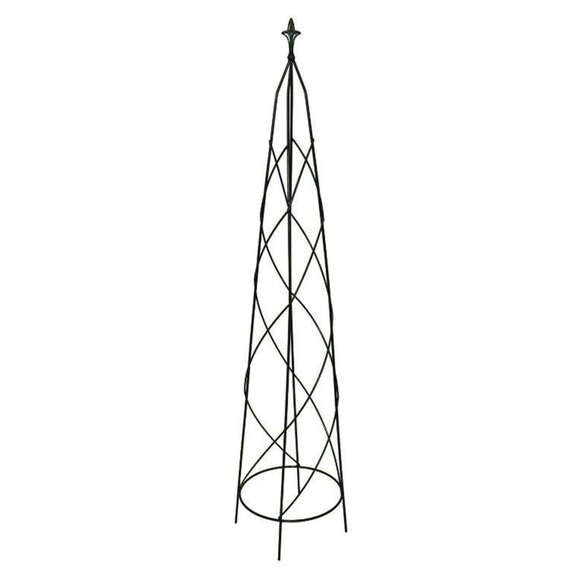 Plant Support Nostell Obelisk Black 1.2m - image 1