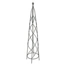 Plant Support Nostell Obelisk Black 1.2m - image 1