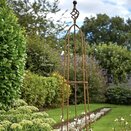 Plant Support Priory Obelisk Rust 1.4m - image 1
