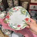 Plate White Breakfast Porcelain 